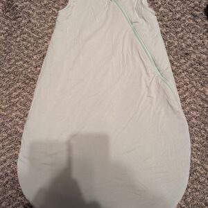 BAMBOO Kids Pajamas Sleep Sack - Light Green